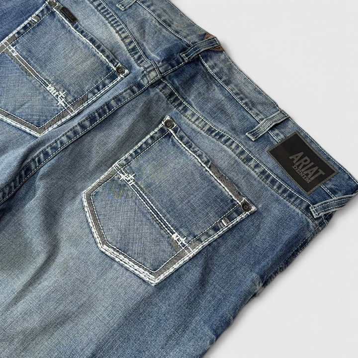 Ariat Traditional Relaxed Boot Cut jeans blue 44/30 - Shop-Tetuan