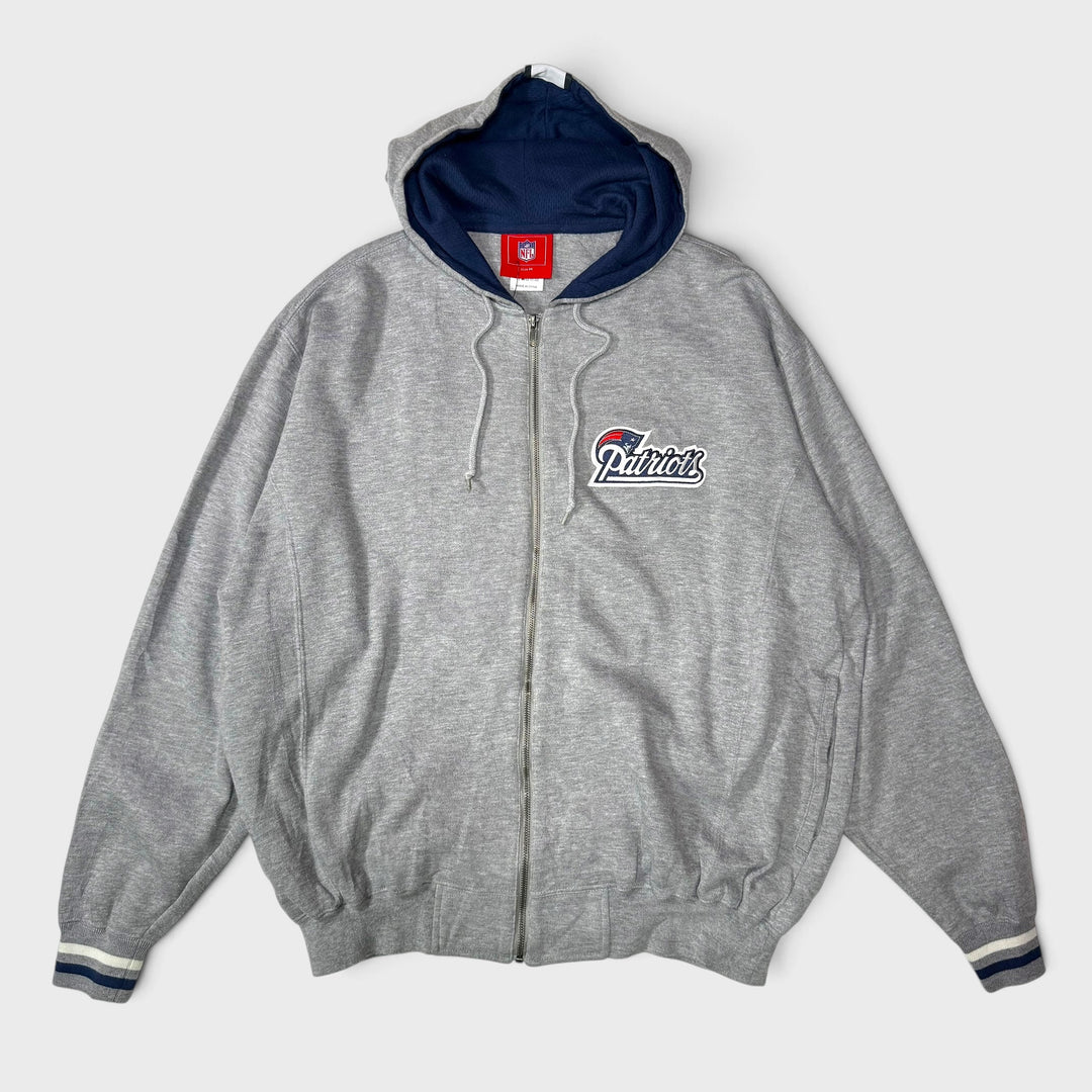 NFL New England Patriots Zip Hoodie grey M - Shop-Tetuan
