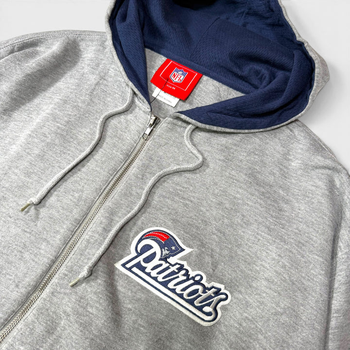 NFL New England Patriots Zip Hoodie grey M - Shop-Tetuan