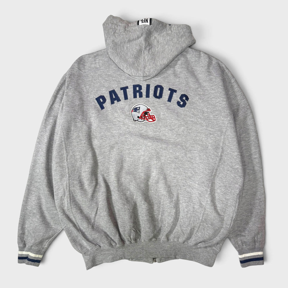 NFL New England Patriots Zip Hoodie grey M - Shop-Tetuan