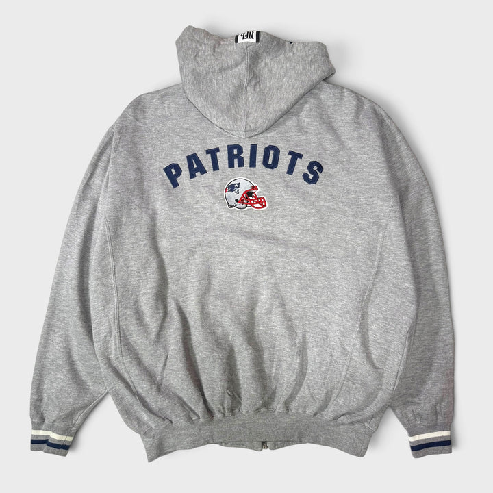 NFL New England Patriots Zip Hoodie grey M - Shop-Tetuan