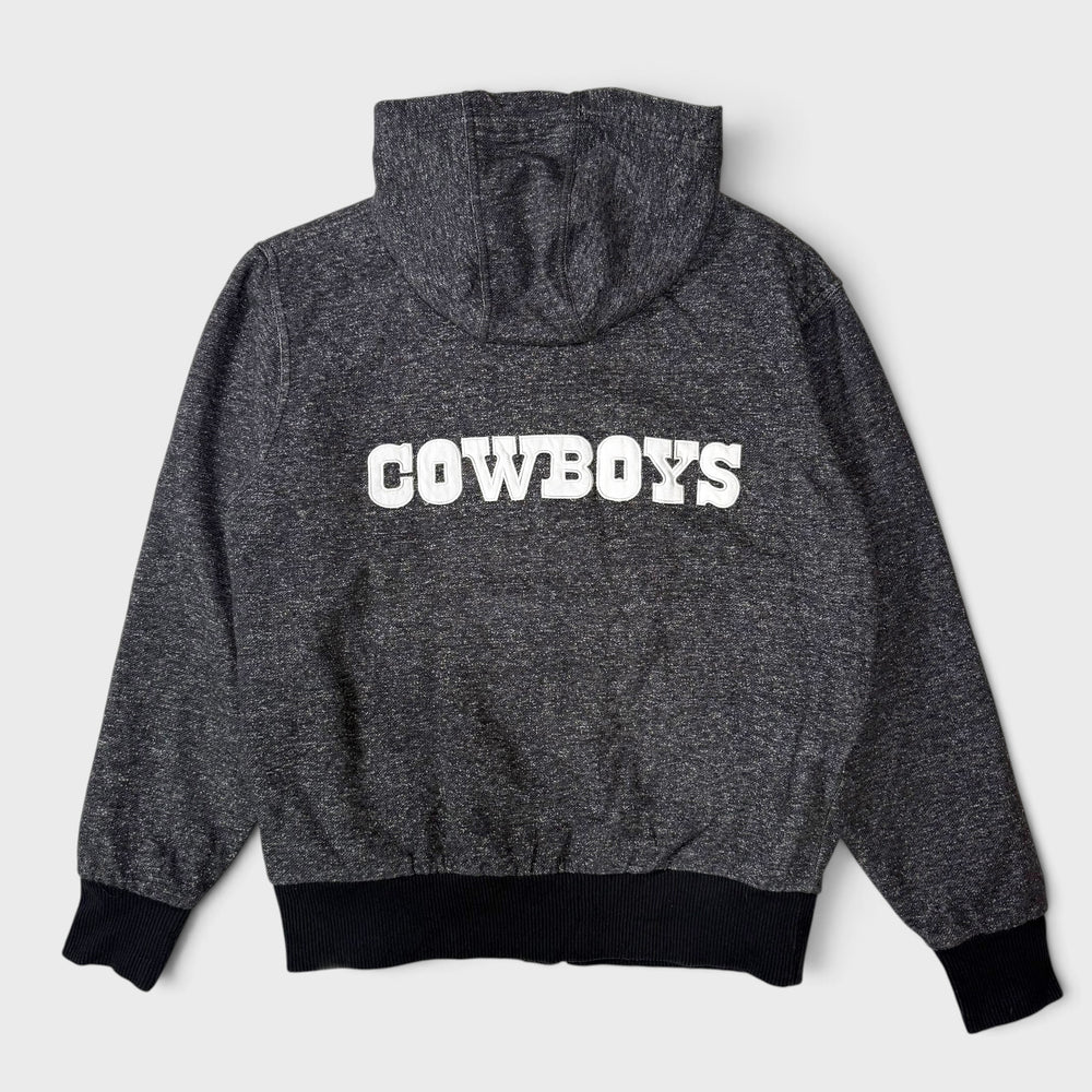 NFL PRO Line Dallas Cowboys Sherpa Zip Hoodie grey M - Shop-Tetuan