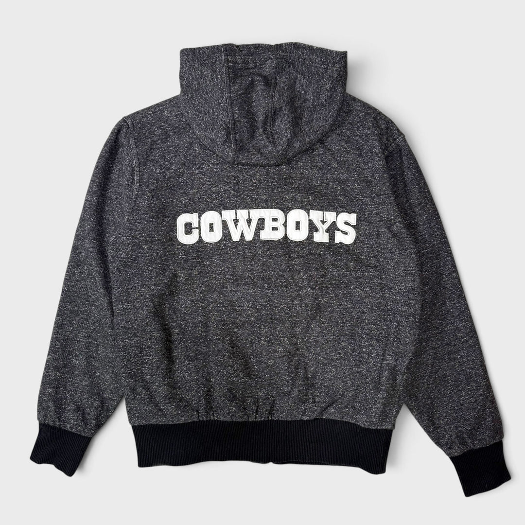 NFL PRO Line Dallas Cowboys Sherpa Zip Hoodie grey M - Shop-Tetuan