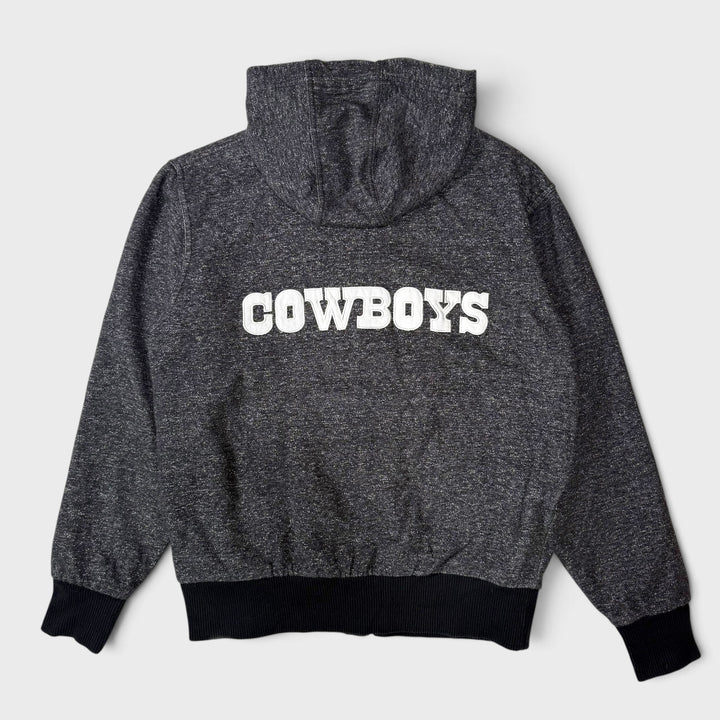 NFL PRO Line Dallas Cowboys Sherpa Zip Hoodie grey M - Shop-Tetuan