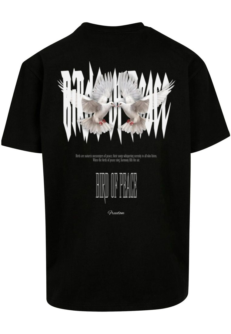 Merchcode Birds Of Peace 2 tee black - Shop-Tetuan