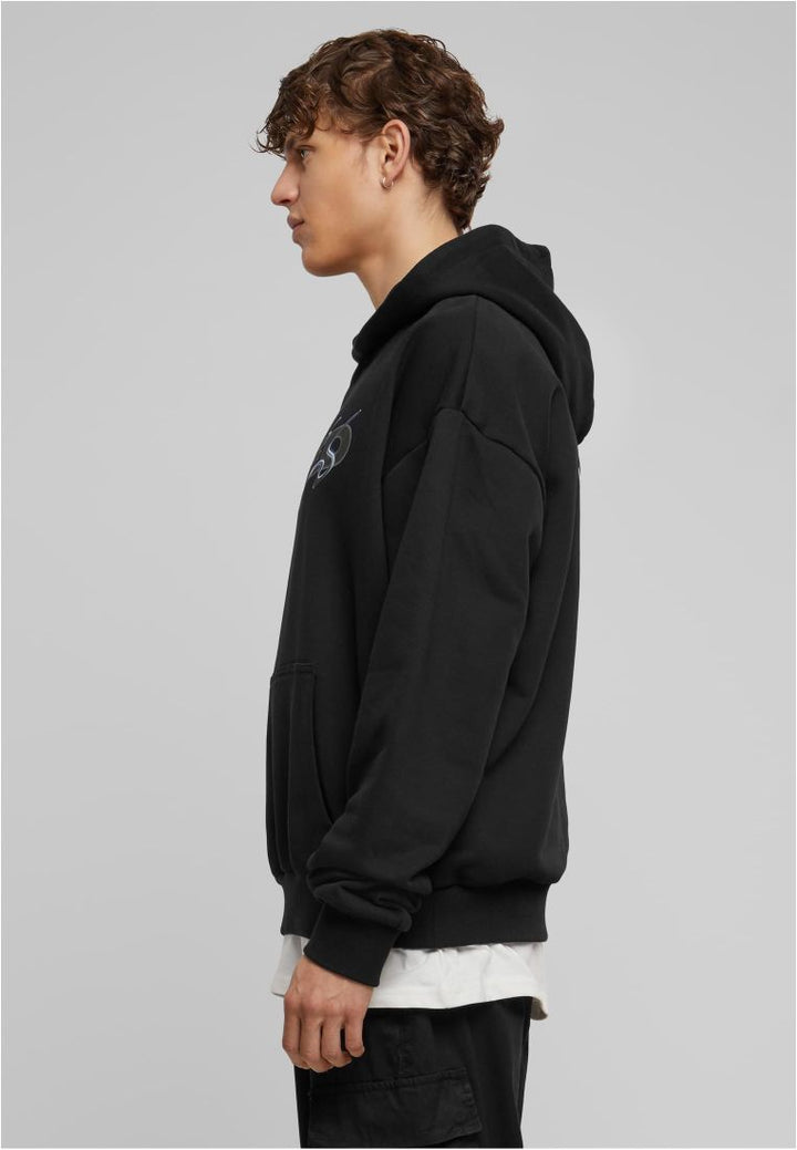 Mister Cagedchrome Ultra Heavy Oversize Hoodie black - Shop-Tetuan