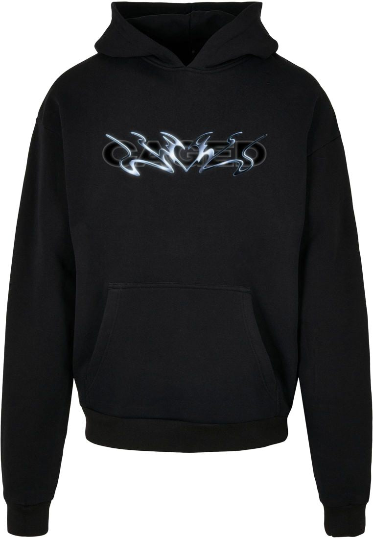 Mister Cagedchrome Ultra Heavy Oversize Hoodie black - Shop-Tetuan