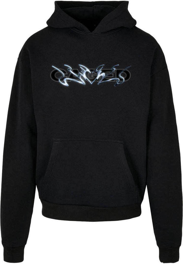 Mister Cagedchrome Ultra Heavy Oversize Hoodie black - Shop-Tetuan