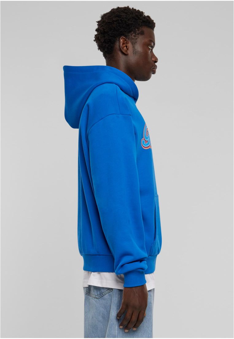 Mister F*ke L*ve Ultra Heavy Oversize Hoodie cobalt blue - Shop-Tetuan