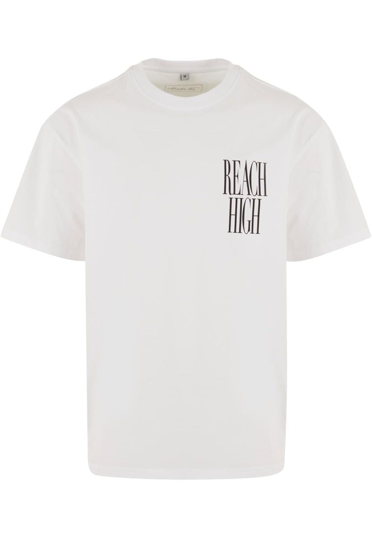 Mister Reach High Oversize Tee white