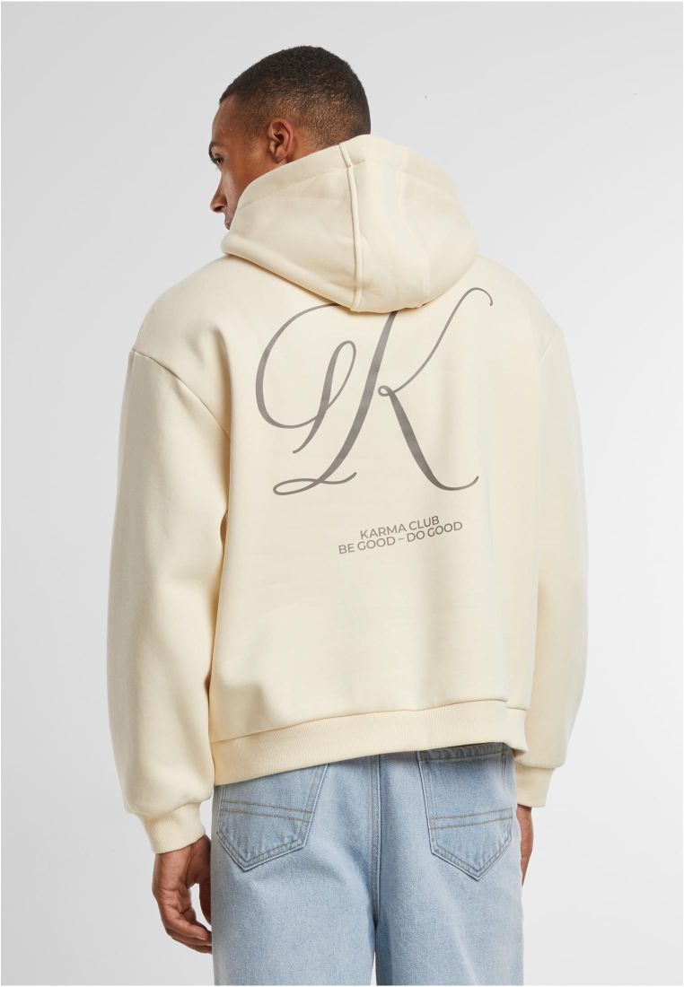 Mister Part Of The Club Fluffy Hoody whitesand - Shop-Tetuan
