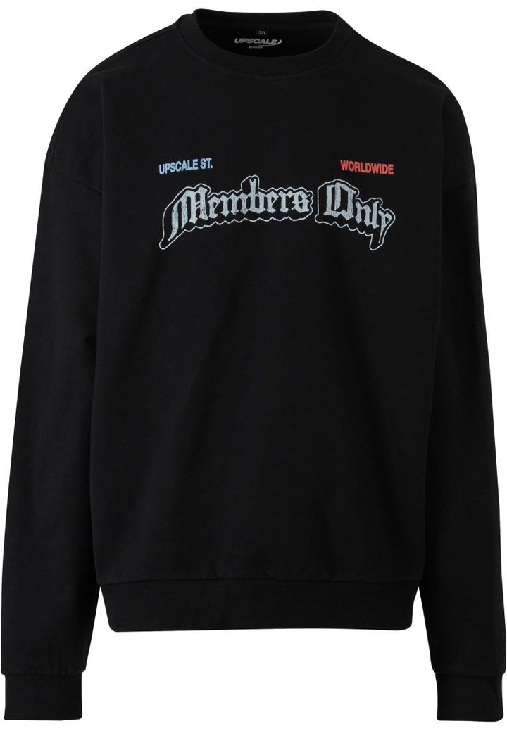 Mister Only Members Oversize Crewneck black - Shop-Tetuan