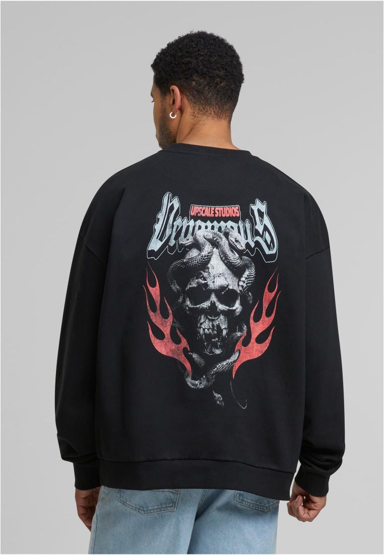 Mister Only Members Oversize Crewneck black - Shop-Tetuan