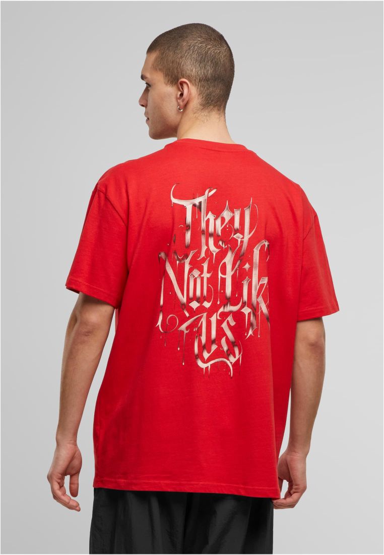 Mister Not Like Us Oversize Tee cityred - Shop-Tetuan