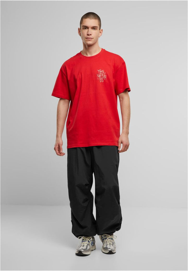 Mister Not Like Us Oversize Tee cityred - Shop-Tetuan