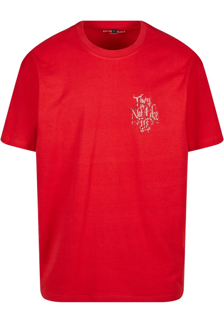 Mister Not Like Us Oversize Tee cityred - Shop-Tetuan