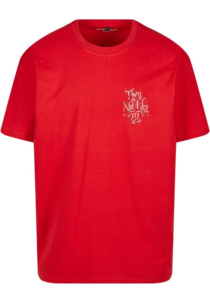 Mister Not Like Us Oversize Tee cityred - Shop-Tetuan