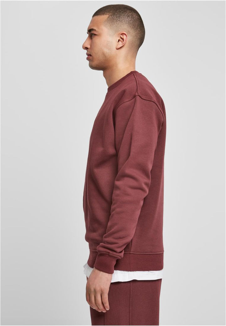 Urban Classics crewneck sweatshirt cherry - Shop-Tetuan