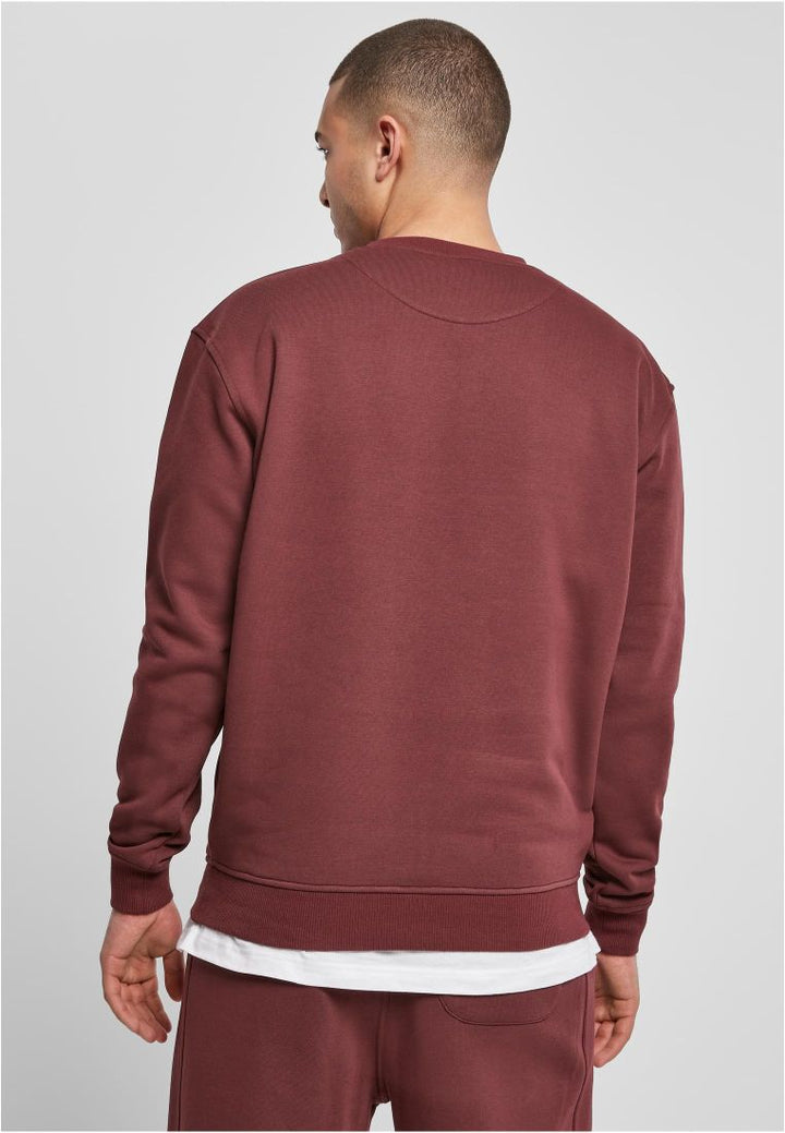 Urban Classics crewneck sweatshirt cherry - Shop-Tetuan