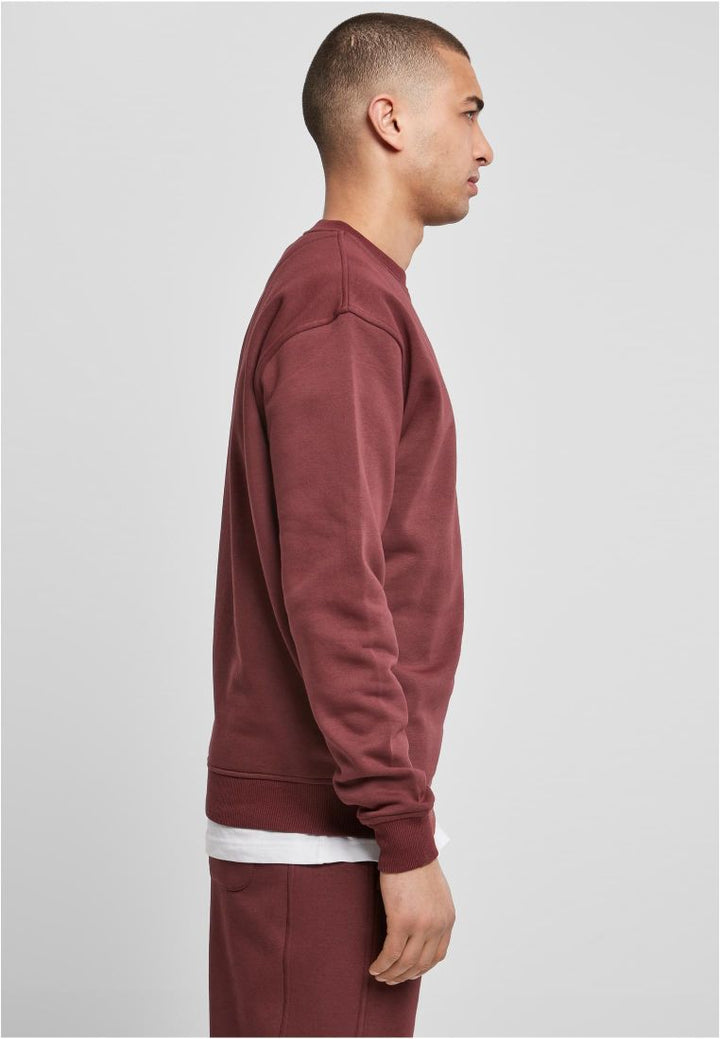 Urban Classics crewneck sweatshirt cherry - Shop-Tetuan