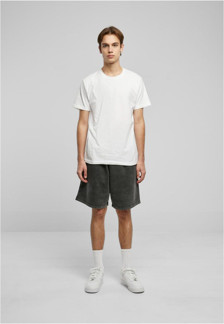 Urban Classics Heavy Stone Washed Sweat Shorts black