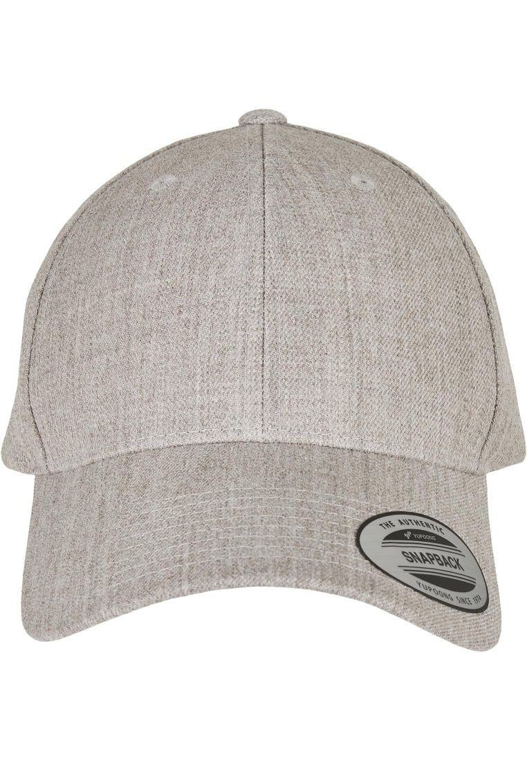 The Classics Yupoong Classic Snapback heather grey - Shop-Tetuan