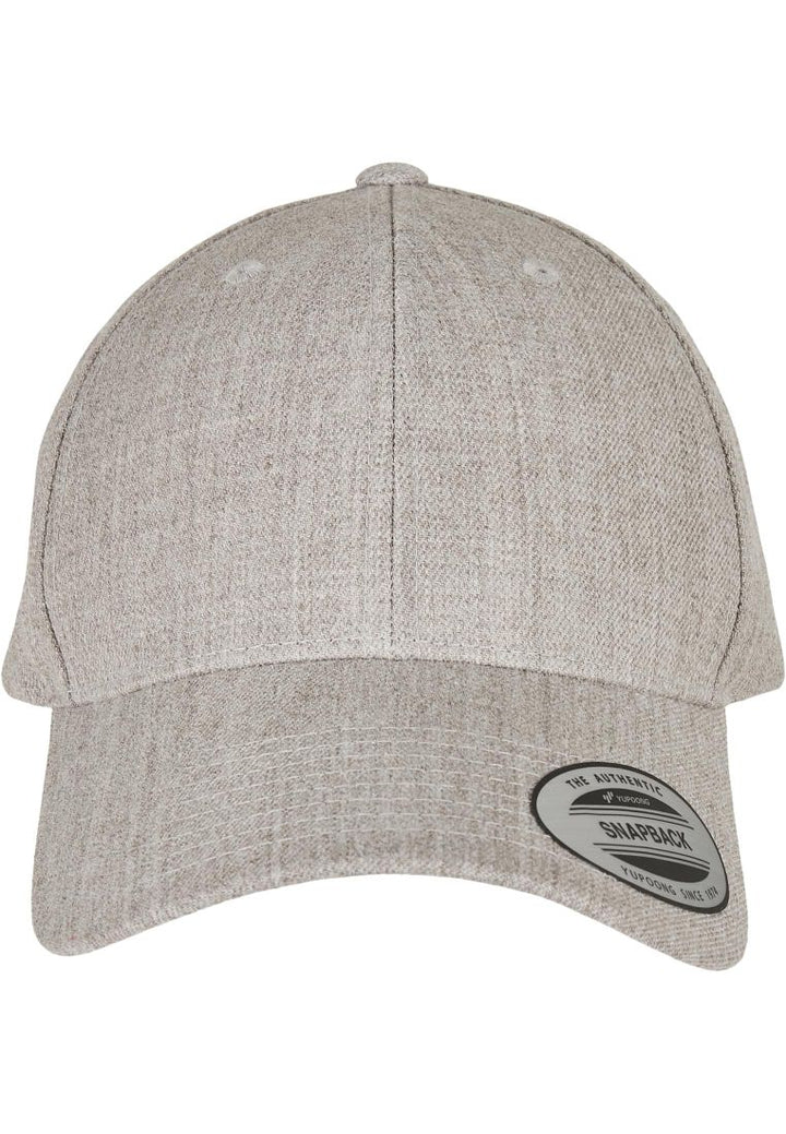 The Classics Yupoong Classic Snapback heather grey - Shop-Tetuan