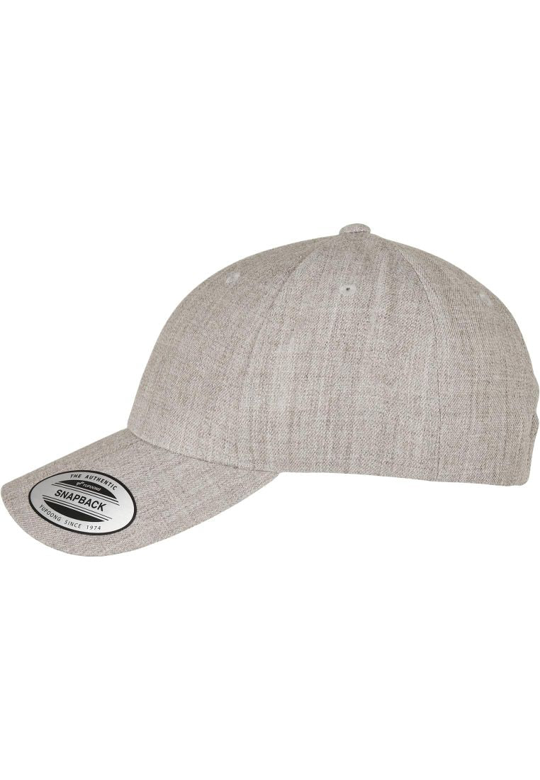 The Classics Yupoong Classic Snapback heather grey - Shop-Tetuan