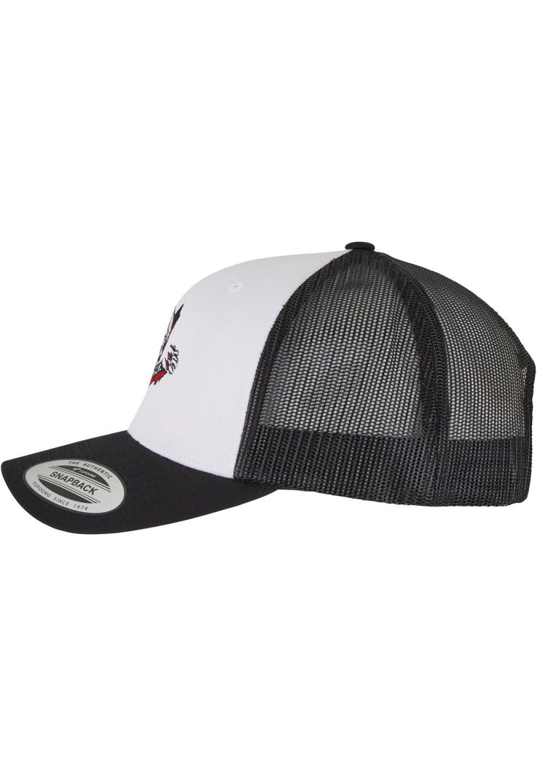 Zoo York Skeleton Retro Trucker Cap Blk/wht/blk - Shop-Tetuan