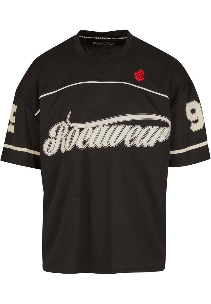 Rocawear BALLER Trikot tee jet black - Shop-Tetuan
