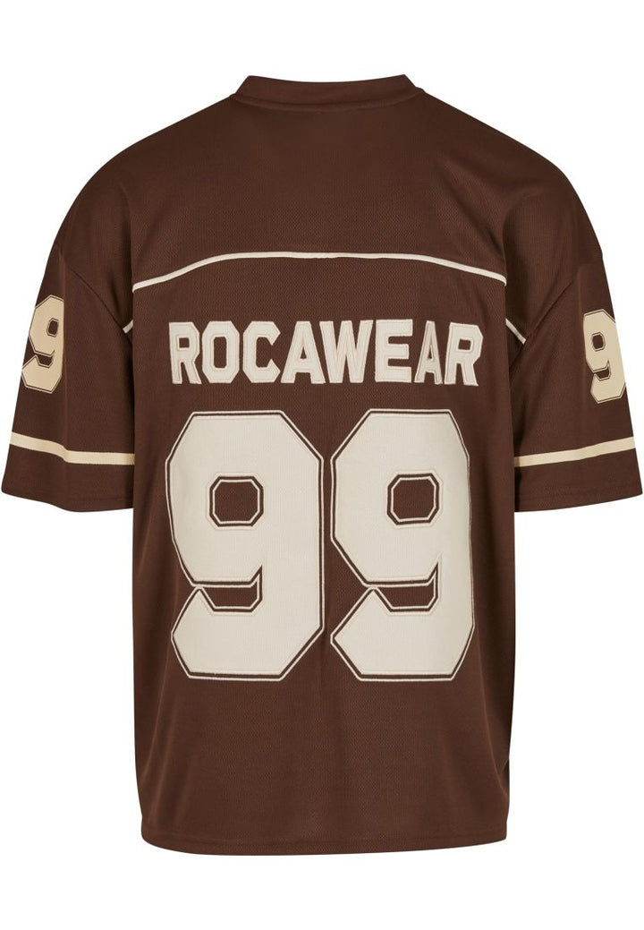 Rocawear BALLER Trikot tee chocolate brown - Shop-Tetuan