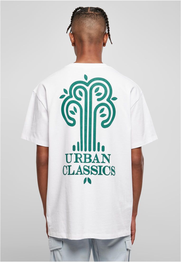 Urban Classics Organic Tree Logo Tee white - Shop-Tetuan