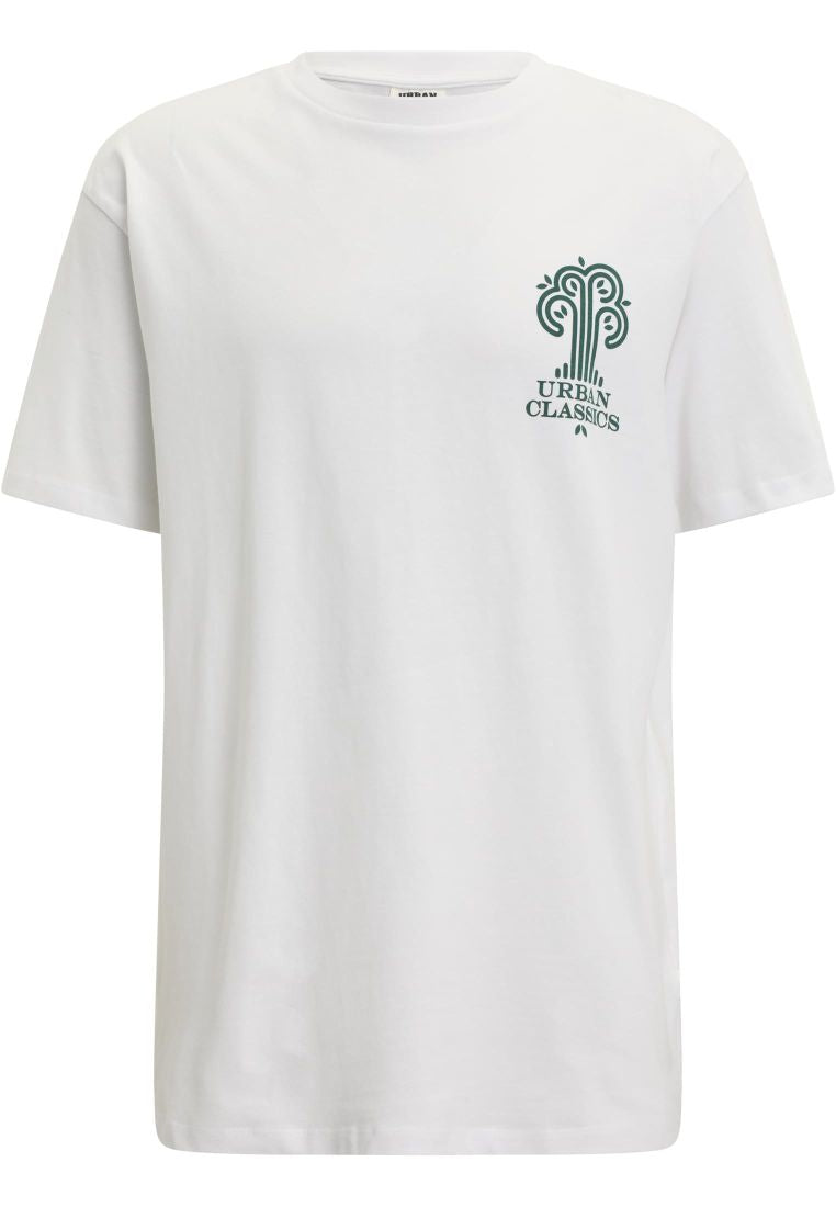 Urban Classics Organic Tree Logo Tee white - Shop-Tetuan