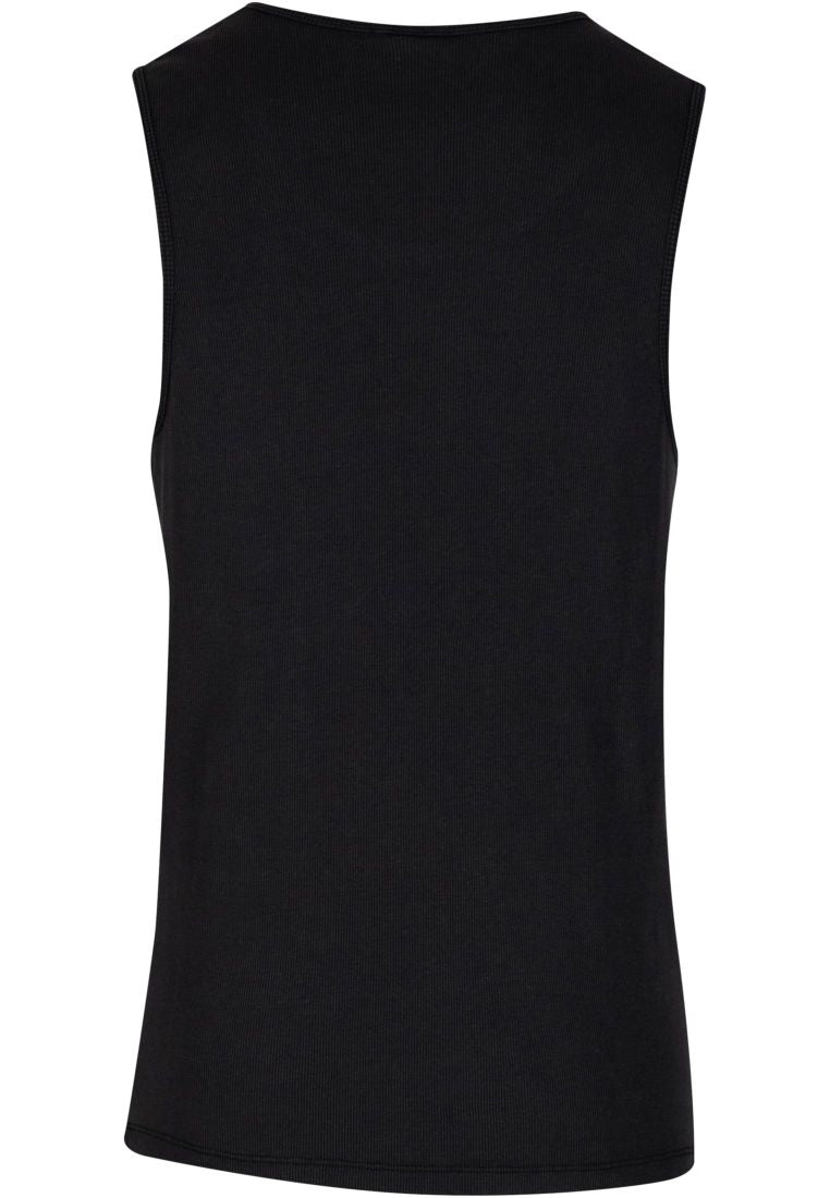 Urban Classics Washed Rib Tanktop black - Shop-Tetuan