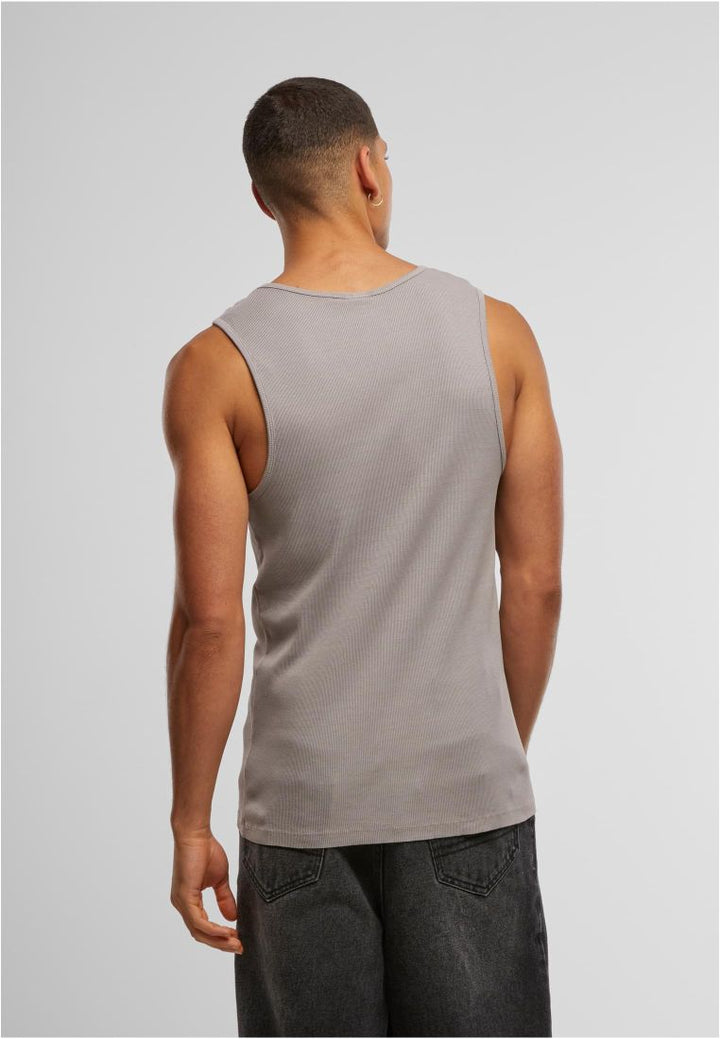 Urban Classics Washed Rib Tanktop steelgrey - Shop-Tetuan