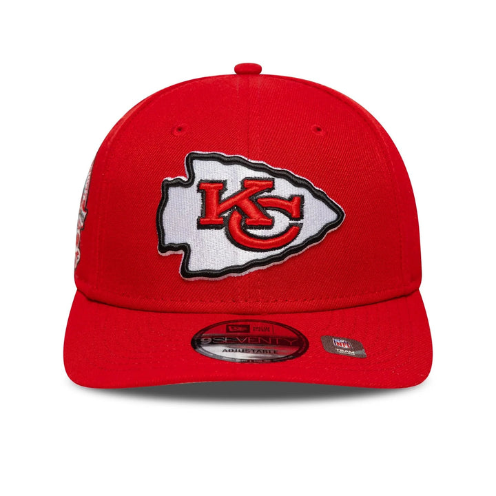 New Era NFL Patch Red 9SEVENTY Stretch-Snap KC Chiefs red - Shop-Tetuan