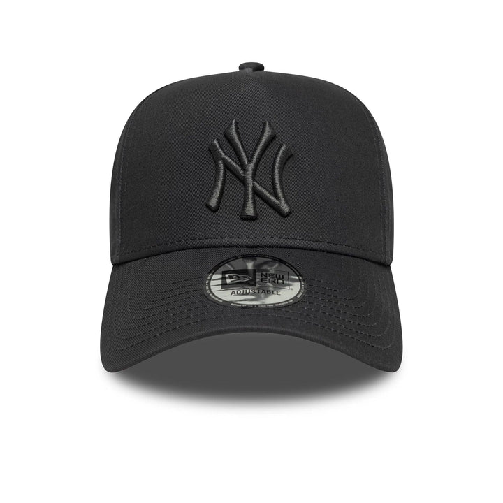 New Era MLB Metallic 9FORTY E-Frame NY Yankees dark grey - Shop-Tetuan