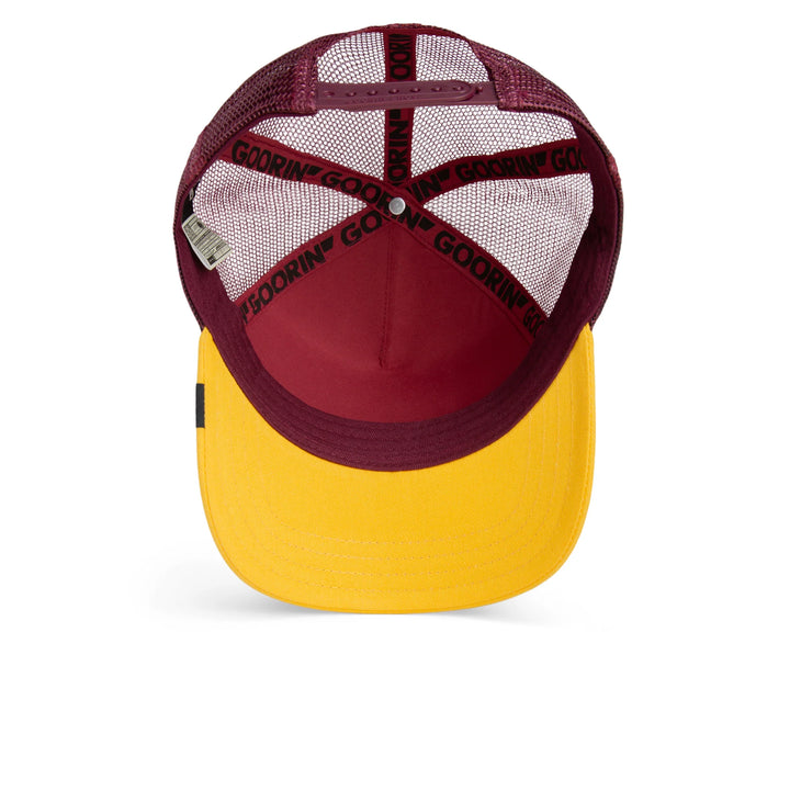 Goorin Bros. The Real Talk Owl-Desire beam-maroon - Shop-Tetuan