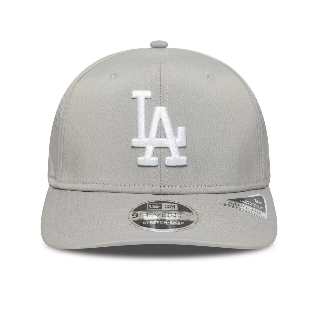 New Era MLB Perforated 9SEVENTY Stretch-Snap LA Dodgers grey - Shop-Tetuan