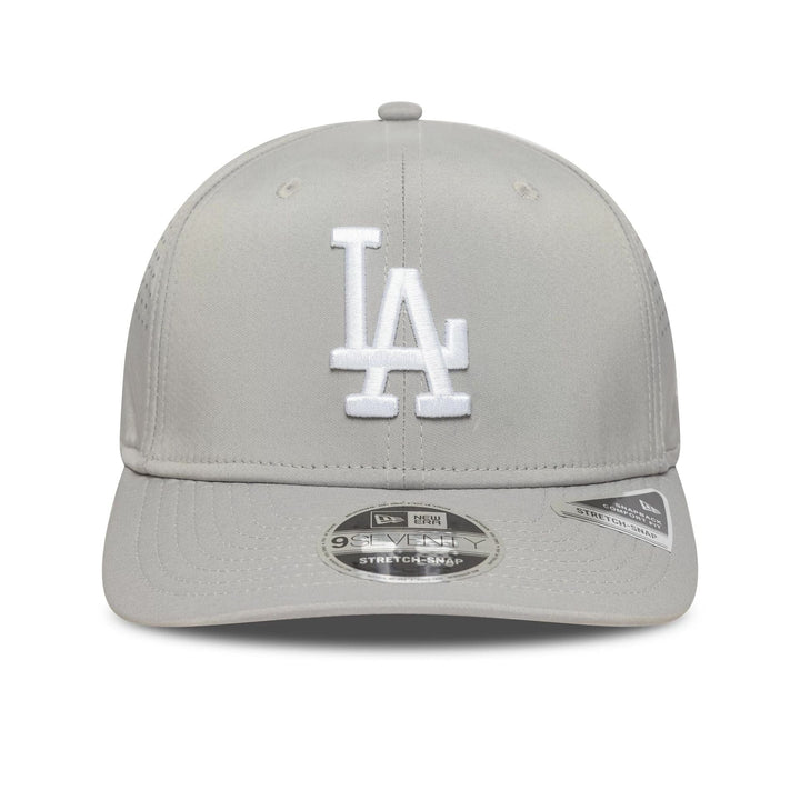 New Era MLB Perforated 9SEVENTY Stretch-Snap LA Dodgers grey - Shop-Tetuan