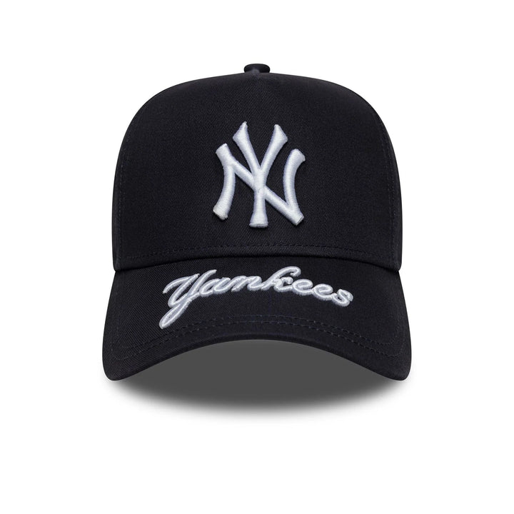 New Era MLB Visor Hit 9FORTY E-Frame Adjustable NY Yankees navy - Shop-Tetuan