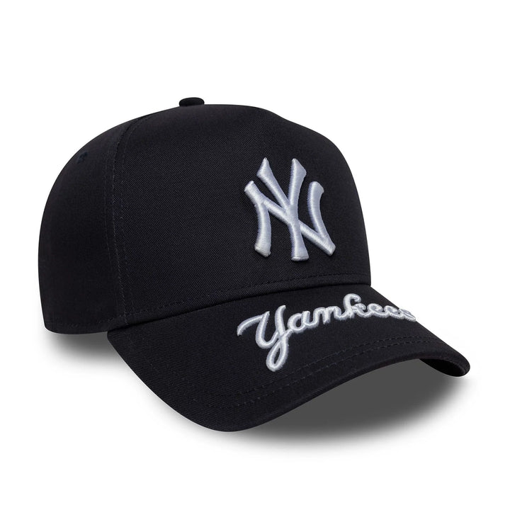 New Era MLB Visor Hit 9FORTY E-Frame Adjustable NY Yankees navy - Shop-Tetuan