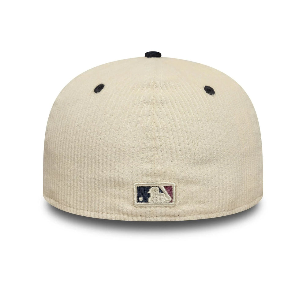 New Era MLB Cord Cream Low Profile 59FIFTY LA Dodgers cream/navy - Shop-Tetuan