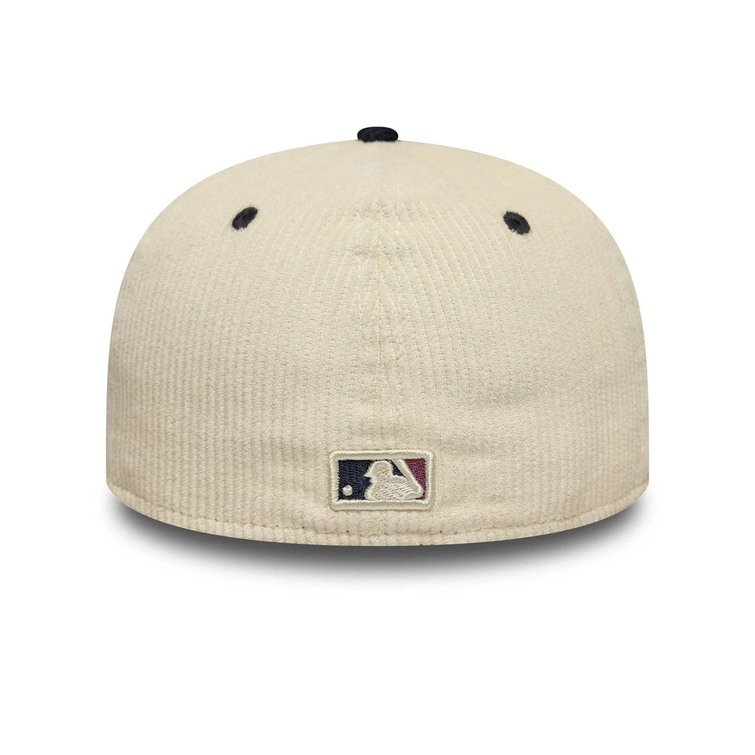 New Era MLB Cord Cream Low Profile 59FIFTY LA Dodgers cream/navy - Shop-Tetuan