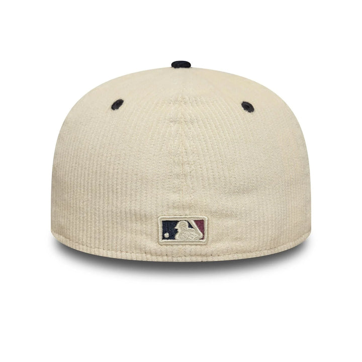 New Era MLB Cord Cream Low Profile 59FIFTY LA Dodgers cream/navy - Shop-Tetuan