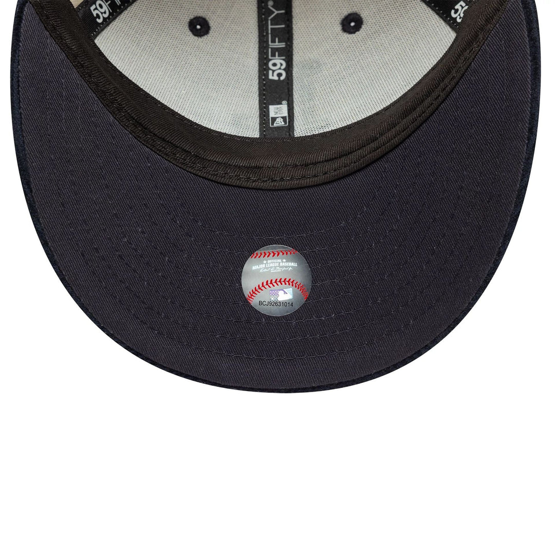 New Era MLB Cord Cream Low Profile 59FIFTY LA Dodgers cream/navy - Shop-Tetuan