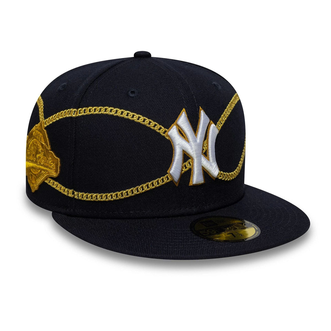 New Era MLB Chain Wrap 59FIFTY NY Yankees navy - Shop-Tetuan