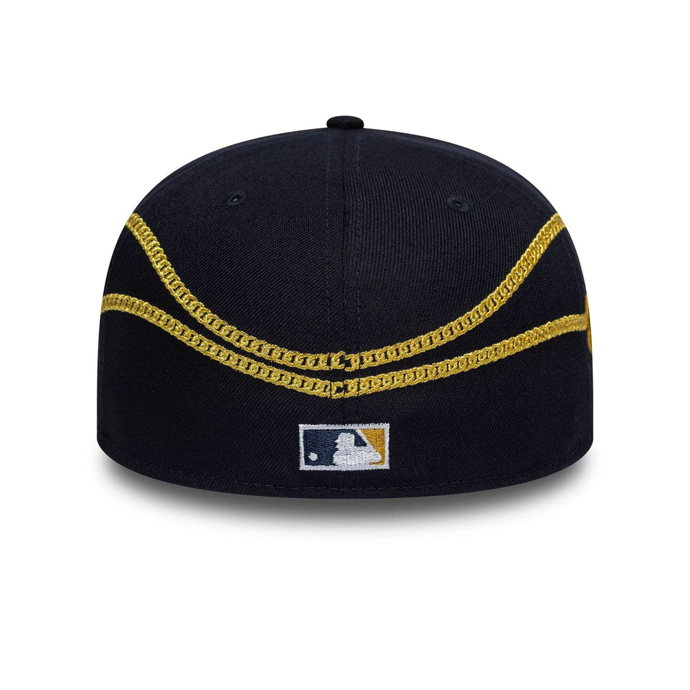 New Era MLB Chain Wrap 59FIFTY NY Yankees navy - Shop-Tetuan