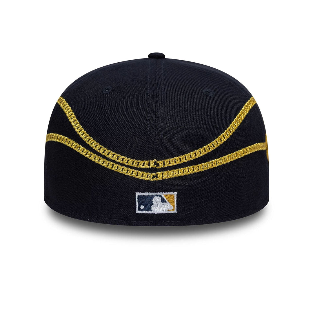 New Era MLB Chain Wrap 59FIFTY NY Yankees navy - Shop-Tetuan