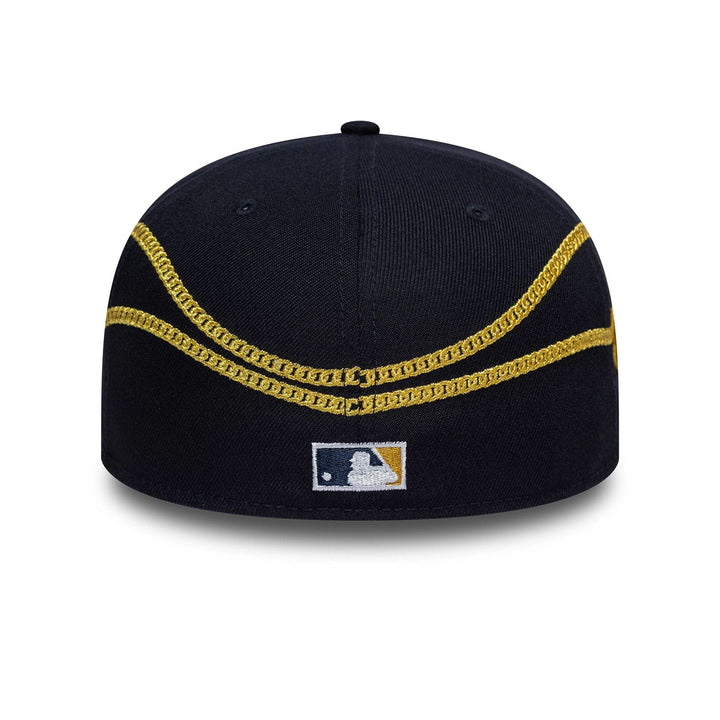 New Era MLB Chain Wrap 59FIFTY NY Yankees navy - Shop-Tetuan